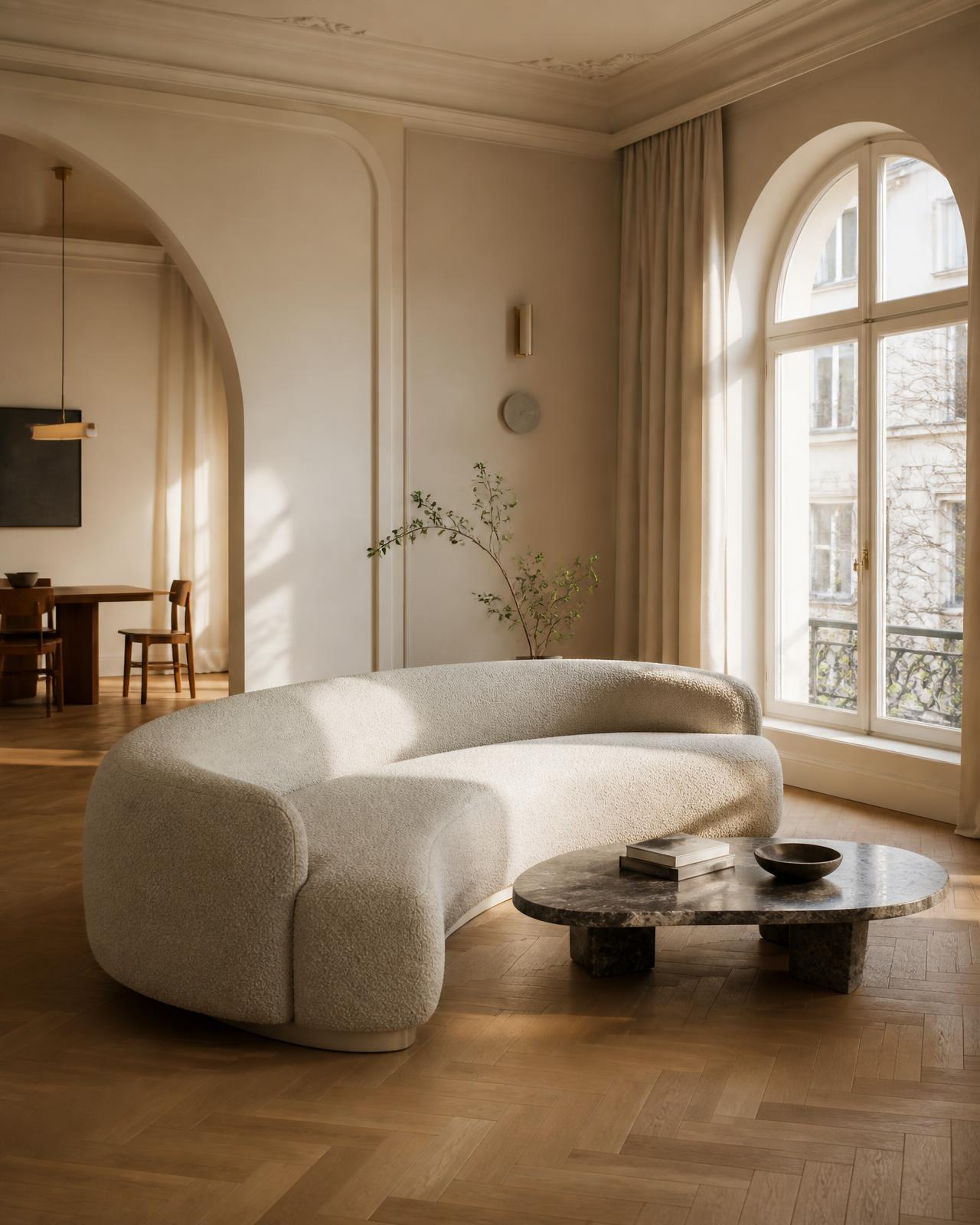 Maison Lumière — Residential interior in Paris, 7e